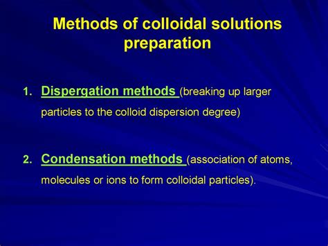 Colloidal Solutions Coarsely Dispersed Systems презентация онлайн