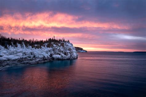 Sunset at the Bruce Peninsula, Ontario : LandscapePhotography