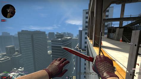 Csgo Bayonet Autotronic Factory New Driver Gloves Rezan The Red