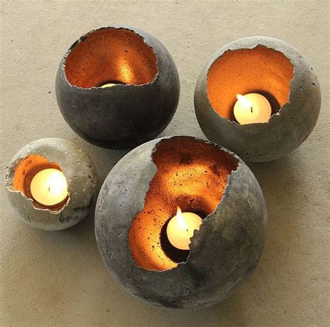 40 Diy Concrete Projects For Stylish Decorative Items