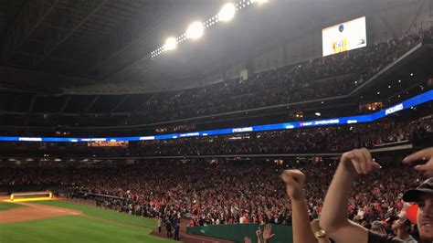 Final Outs From The World Series From Inside The Minute Maid Park Watch Party YouTube