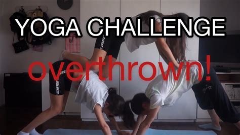 Yoga Challenge With Bestie Pr 3 Maniandpupi Youtube