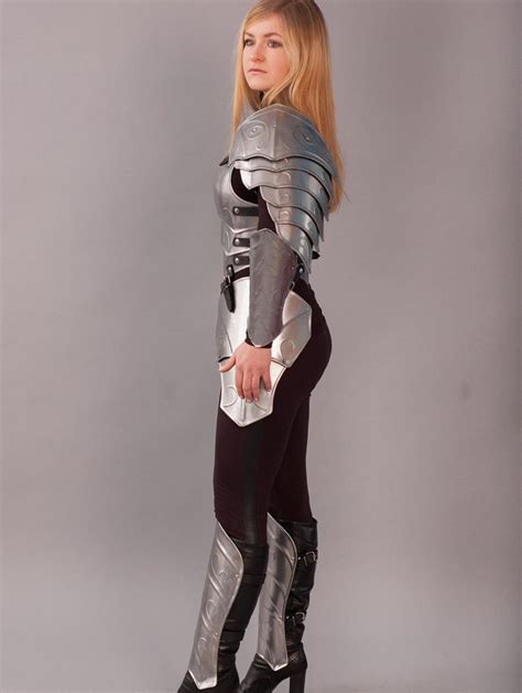 medieval female fantasy costume steel armor lady cuirass etsy