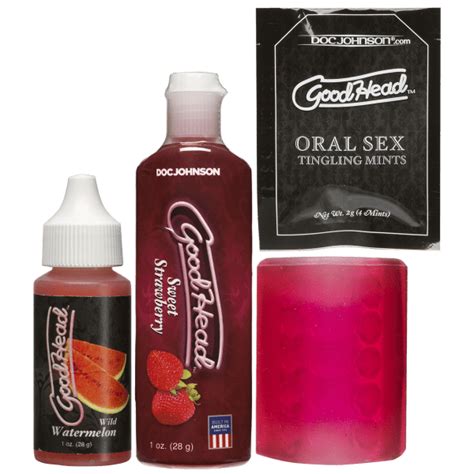 Goodhead Fundamentals The Ultimate Oral Sex Kit Kinky Cloth