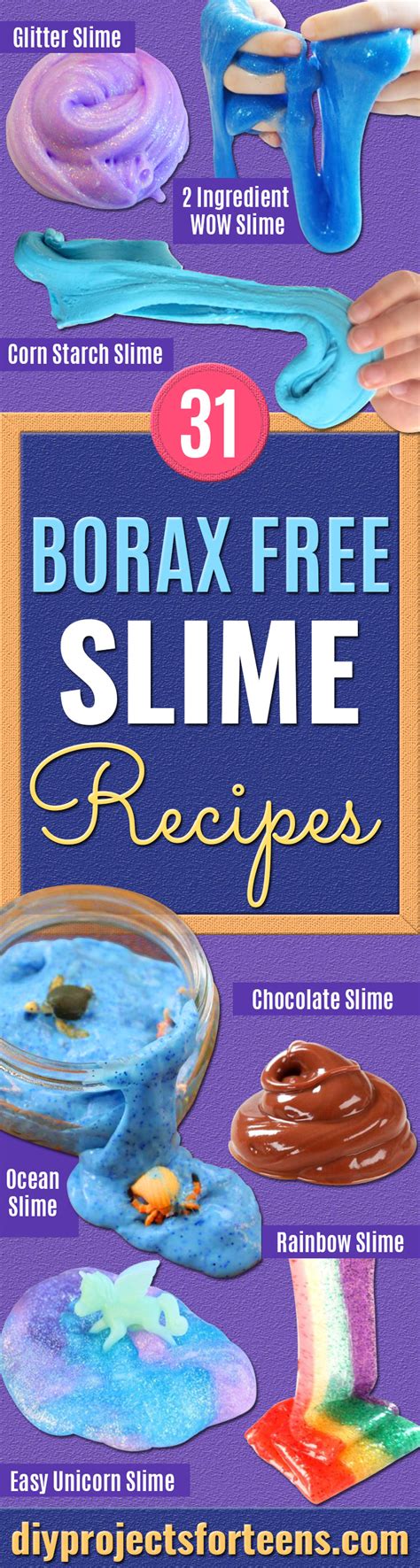 Check spelling or type a new query. How to Make Slime Without Borax | 31 Recipes - DIY Projects for Teens