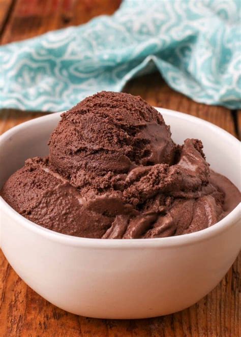 Dark Chocolate Ice Cream Barefeet In The Kitchen