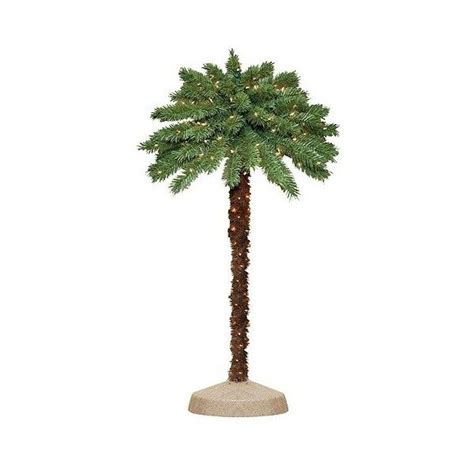 General Foam 5 Pre Lit Palm Artificial Christmas Tree Clear Lights