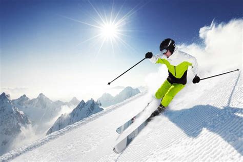 Skiing Winter Snow Ski Mountains Wallpapers Hd Desktop And Mobile