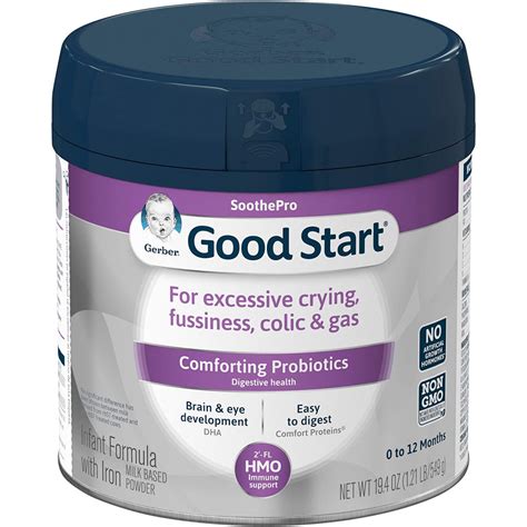 Gerber Good Start Soothe Hmo Non Gmo Powder Infant