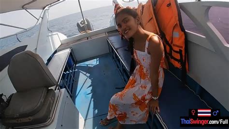 Hot Rented A Boat For A Day And Had Sex On It With His Asian Teen Girlfriend Bangkok Clip