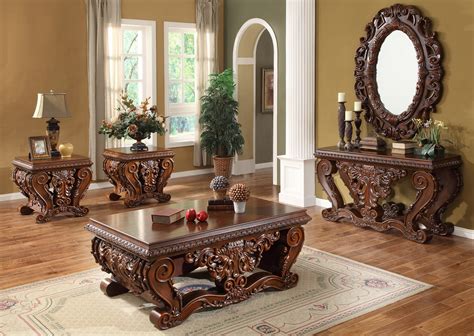 Luxurious Traditional Style Formal Living Room Set Hd 379