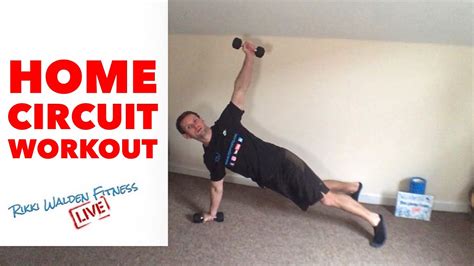 Home Circuit Fat Burning Workout Youtube
