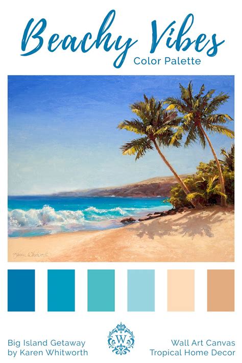Tropical Beach Color Palette Fidela Rountree