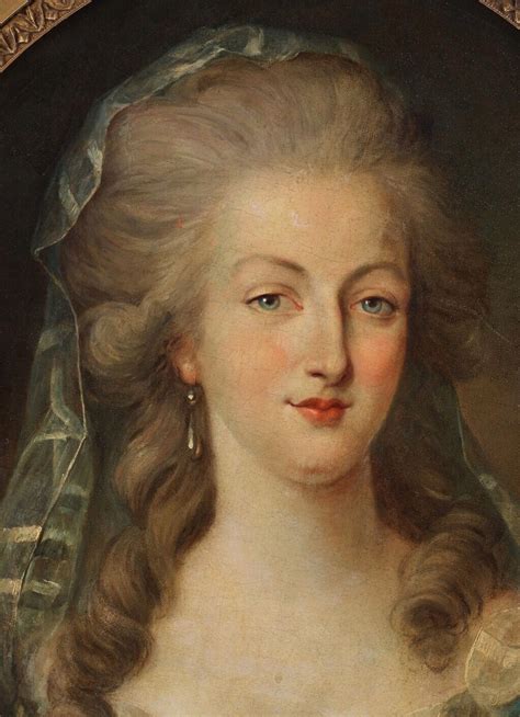 Marie Antoinette Portrait Painting Marie Antoinette Rococo Painting