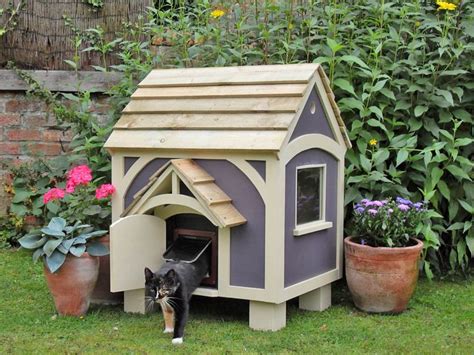 Cottage Garden Cat House By Uk Outdoor Cat