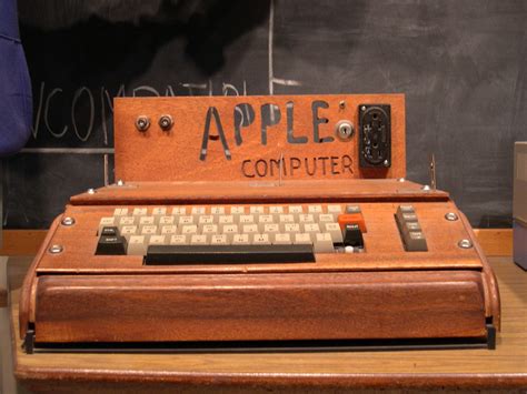 Washington Dc Museum Of American History First Apple Computer