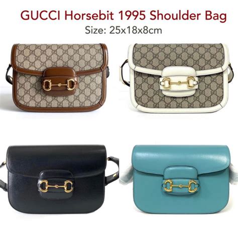 New Gucci 1955 Horsebit Shoulder Bag Shopee Thailand