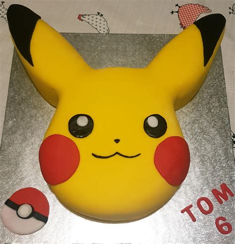 [homemade] Pikachu Birthday Cake R Food