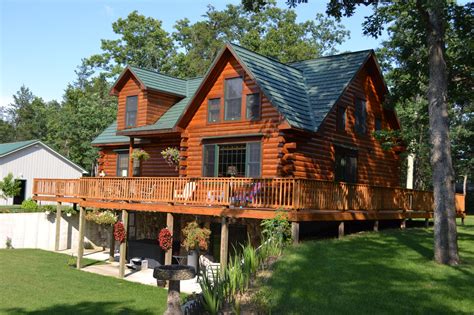 Michigan Log Homes And Log Cabin Kits Gastineau Log Homes