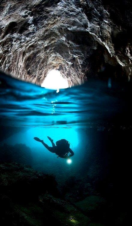 Sea Cave Agia Kyriaki ~ Trikeri Pagasetic Gulf Greece By