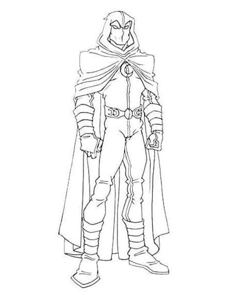 Marvel Moon Knight Coloring Page Free Printable Coloring Pages For Kids