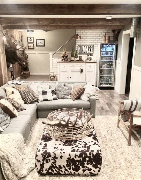 You need these storage couches for your cramped apartment. 15 Finished Basement Design Ideas