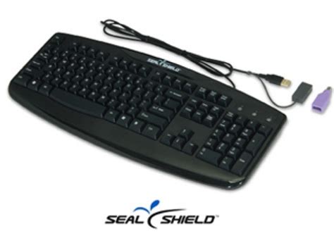 Seal Shield Keyboard 105k Ip66 Ps2 Blk Onlypos