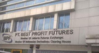 Sucaco building, 6th floor jl. Gaji PT BPF ( Best Profit Futures ) Medan dan Bergerak di Bidang Apa