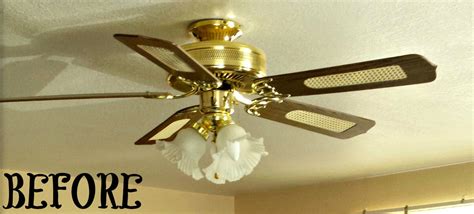 Enjoy free shipping on most stuff, even big stuff. Brass Ceiling Fan Makeover - ORC - Salvage Sister and Mister