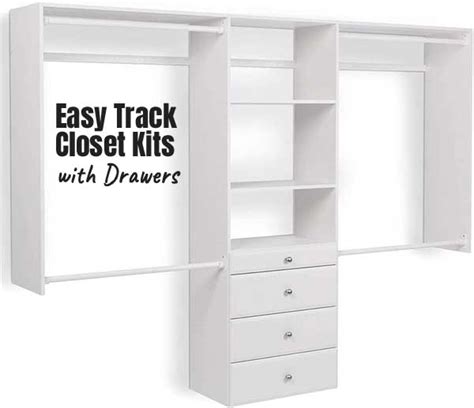 Easy Track Closet System Dandk Organizer