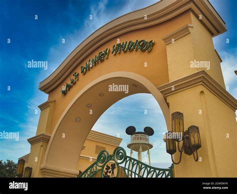 Walt Disney Studios Entrance Disneyland Hi Res Stock Photography And