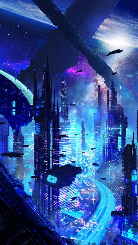 The Future City Hd Phone Wallpaper Peakpx