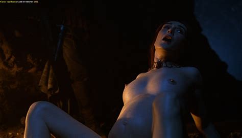 Naked Carice Van Houten In Game Of Thrones