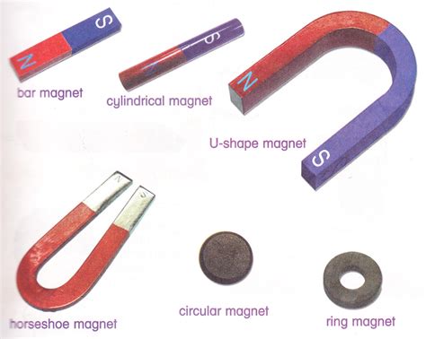 Science Magnet Shapes Of Magnets