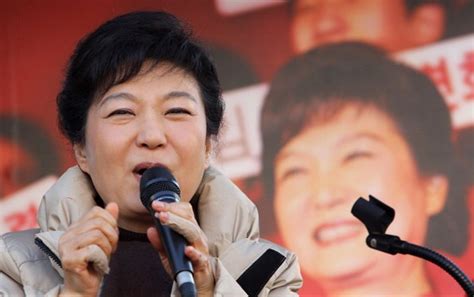 This lead to suggestions that she was a puppet leader. South Korea Elects Its First Female President, Park Geun-hye
