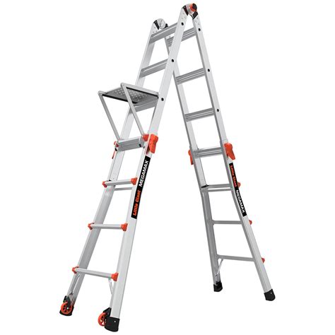Little Giant Megamax Multi Position Ladder With Work Platform Costco