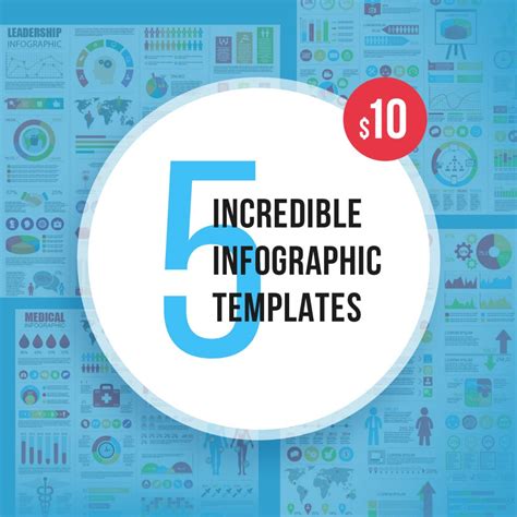 5 Incredible Infographic Templates Only 10 Master Bundles