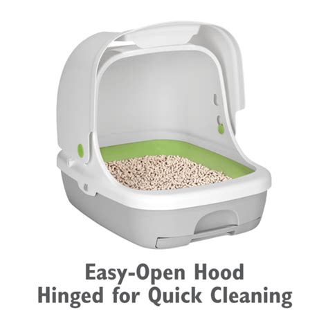 Purina Tidy Cats 16868 Breeze Hooded Cat Litter Box For Sale Online Ebay