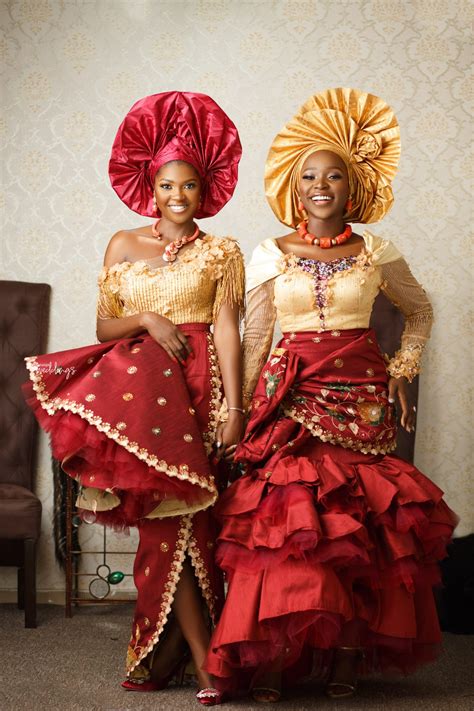 Niger Deltaurhobo Wedding Bride Set Ijaw Bride Wedding Outfit Itsekiri African Wedding Set