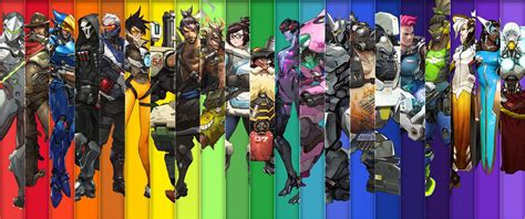 Overwatch Characters Wallpapers Wallpaper Cave