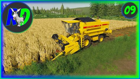 Our Very First Harvest Fs19 No Mans Land Survival Series Ep 9