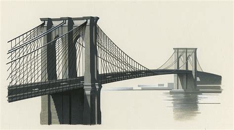 Brooklyn Bridge Line Drawing At Explore Collection