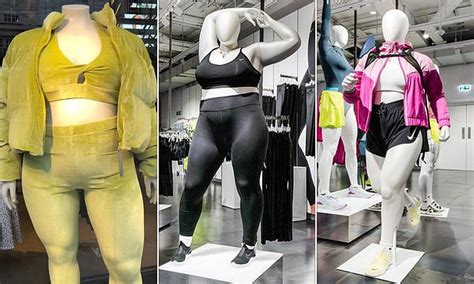 Do These Plus Size Shop Mannequins Send A Dangerous Message To Women Daily Mail Online