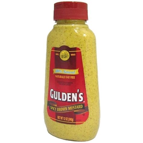 Guldens Spicy Brown Mustard 340g Buy Online Authentic American Food