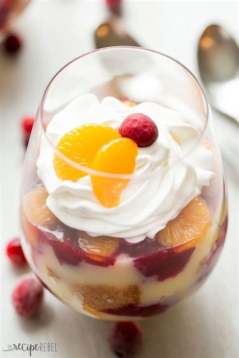 This homemade vanilla pudding recipe, the ultimate comfort food, is easily made kids especially love pudding and a homemade pudding cup makes a wonderful healthy addition to the lunchbox if. Vanilla cake, vanilla pudding, oranges and cranberry sauce layered together for the perfect ...