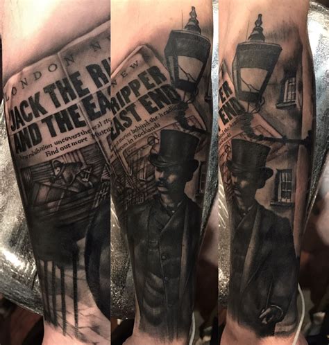 One of finn balor's most interesting costume/body paint entrance combinations was at nxt takeover: Start of Jack the Ripper sleeve by Lou Bragg | Braggs ...
