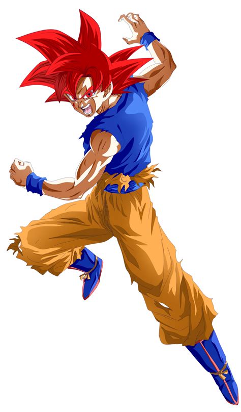 Goku Super Saiyan God Dokkan By Rmehedi On Deviantart Goku Super