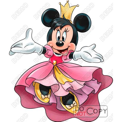 300 Minnie Princess Svg Minnie Svg Mickey Mouse Svg Minnie Mouse Svg