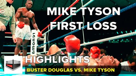Mike Tyson Vs Buster Douglas Buster Douglas Noquea A Mike Tyson👊