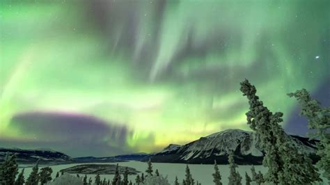 Time Lapse January 7 2016 Northern Lights Yukon Canada